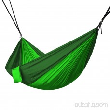 Portable 2 Person Hammock Rope Hanging Swing Camping - Camo / Camouflage